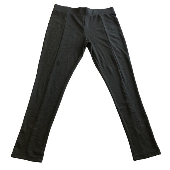 Dip stretchy straight gray trouser pants skinny ankle size L - Picture 3 of 6